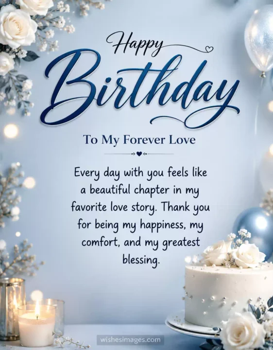 Heart touching birthday wishes for husband image