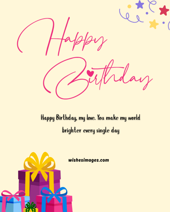 Sweet birthday messages