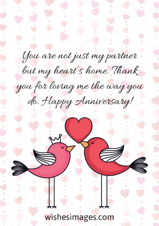 Thankful Anniversary Wishes