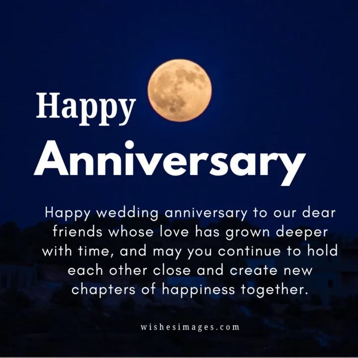 anniversary wishes for friends