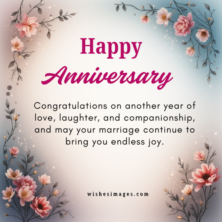 Wedding Anniversary Wishes and Messages for Friends