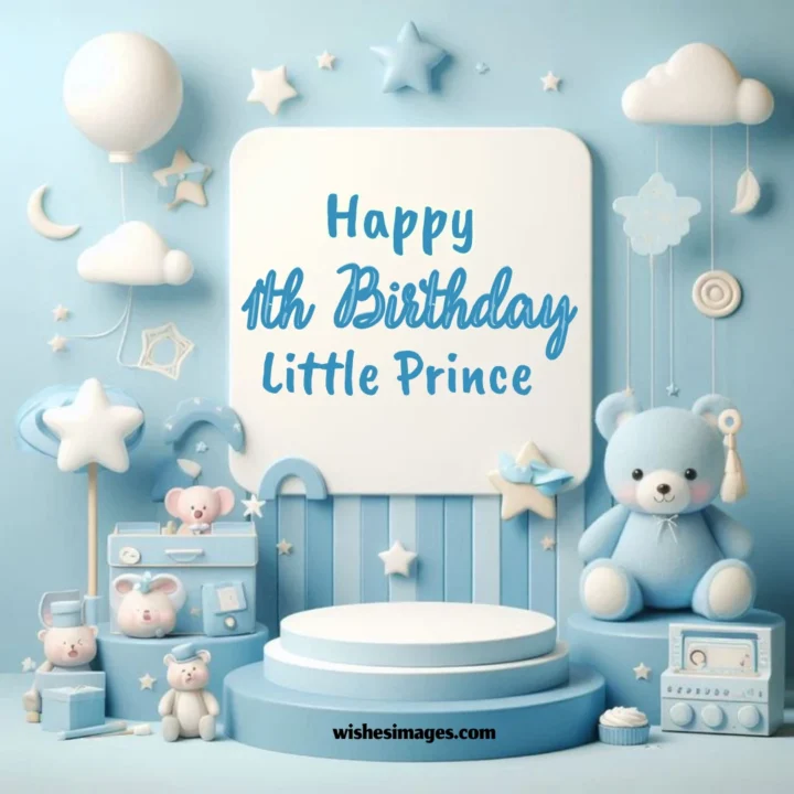 1st birthday wishes for baby boy