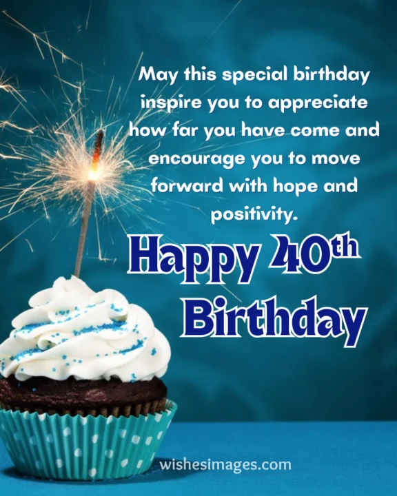 happy 40th birthday wishes for loved ones