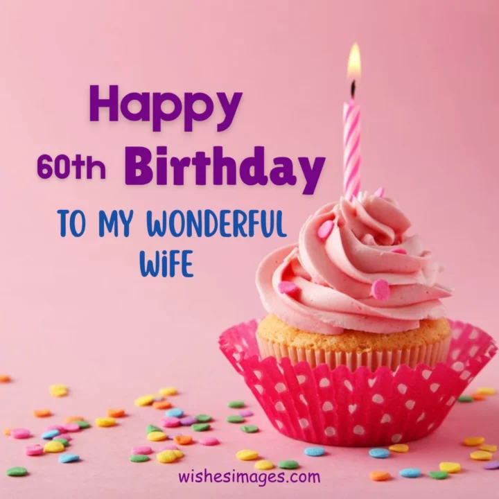 happy 60th Birthday Wishes for Wife