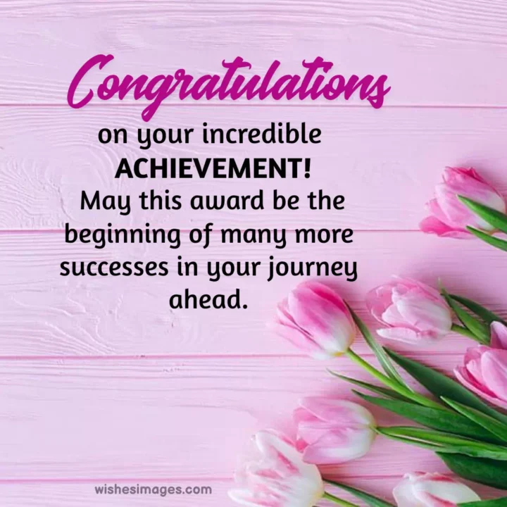 best congratulations wishes for award winners image