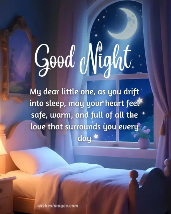 sweet Good Night Messages for Kids