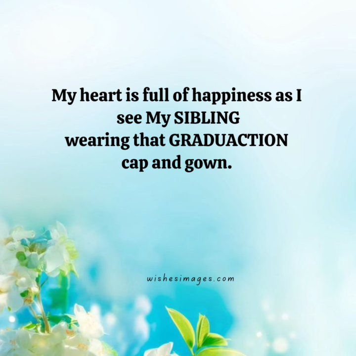 Emotional Graduation Messages for Brother and Sister