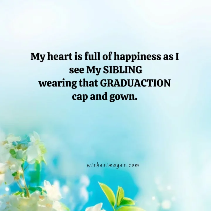 Emotional Graduation Messages for Brother and Sister