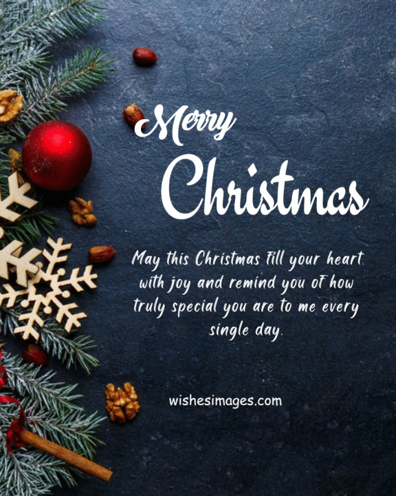 Christmas wishes for someone special