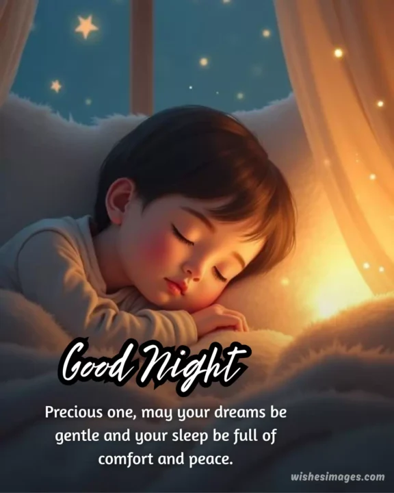 Good Night Wishes for Baby Boy