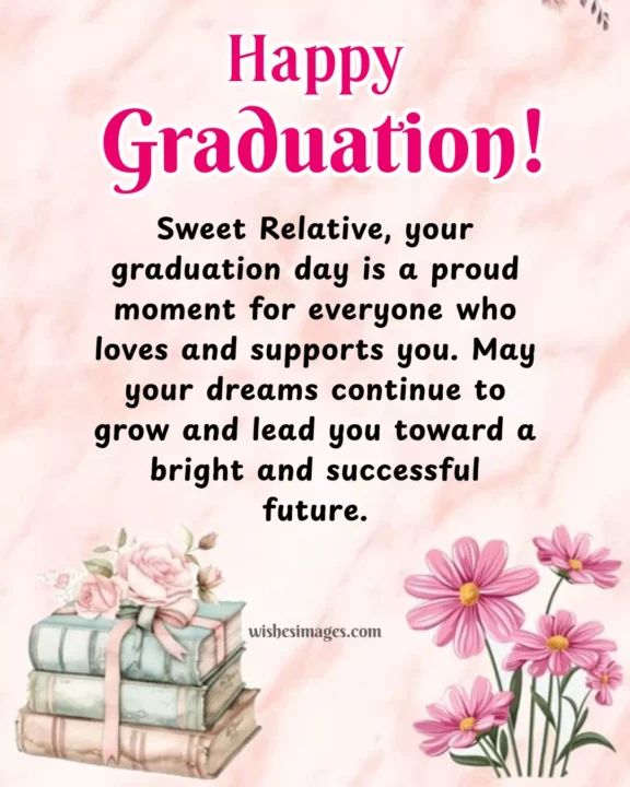 Graduation Wishes images for Relatives