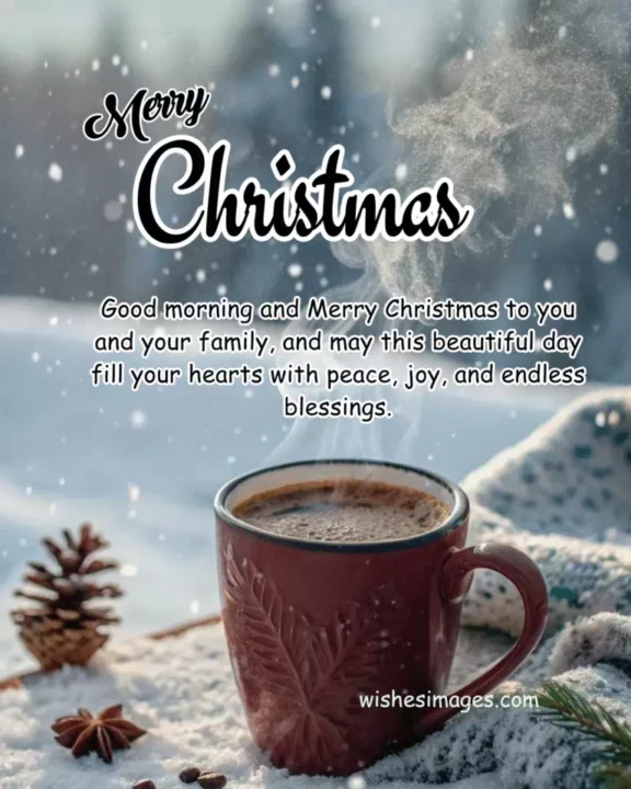 beautiful good morning Christmas wishes images