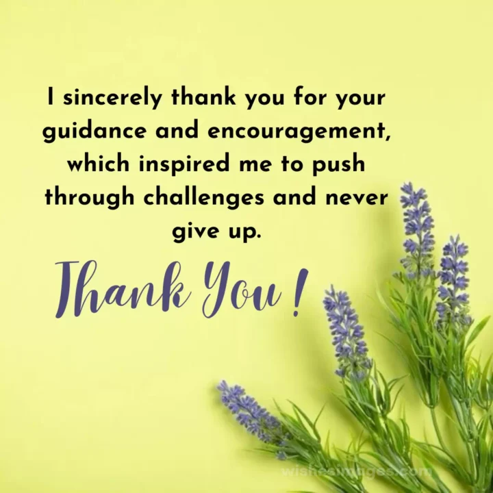 graduation thank you messages for support and encouragement