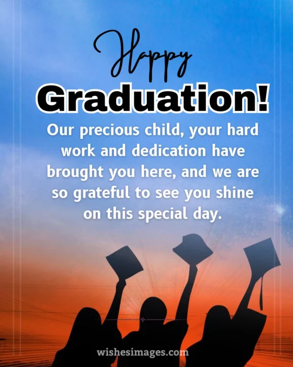 best graduation wishes from parents