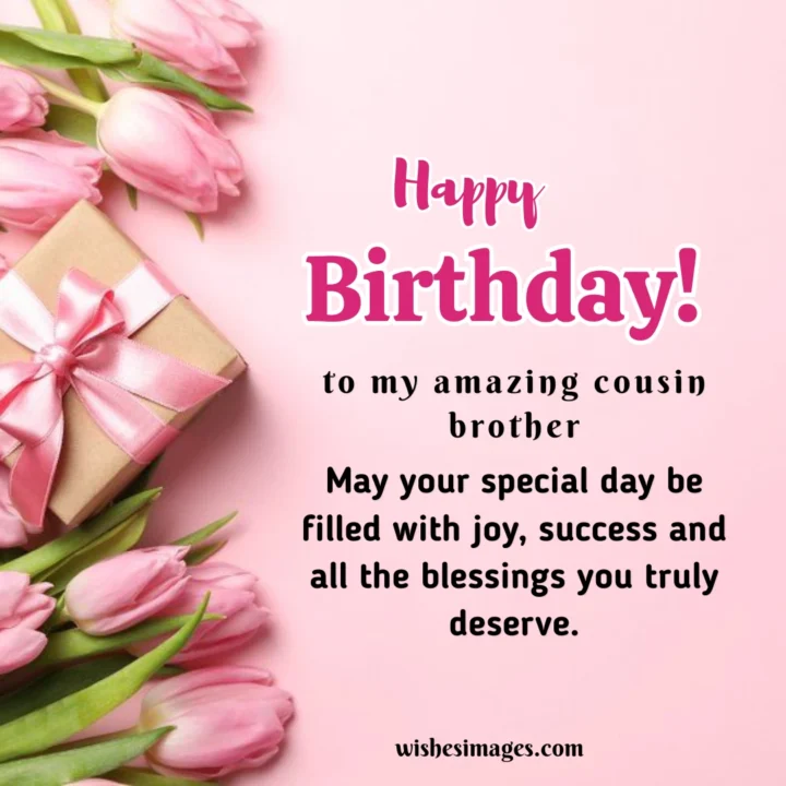 Happy Birthday Wishes for Cousin