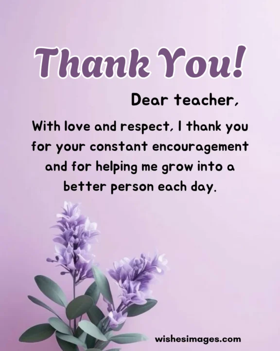 beautiful thank you messages for teachers images