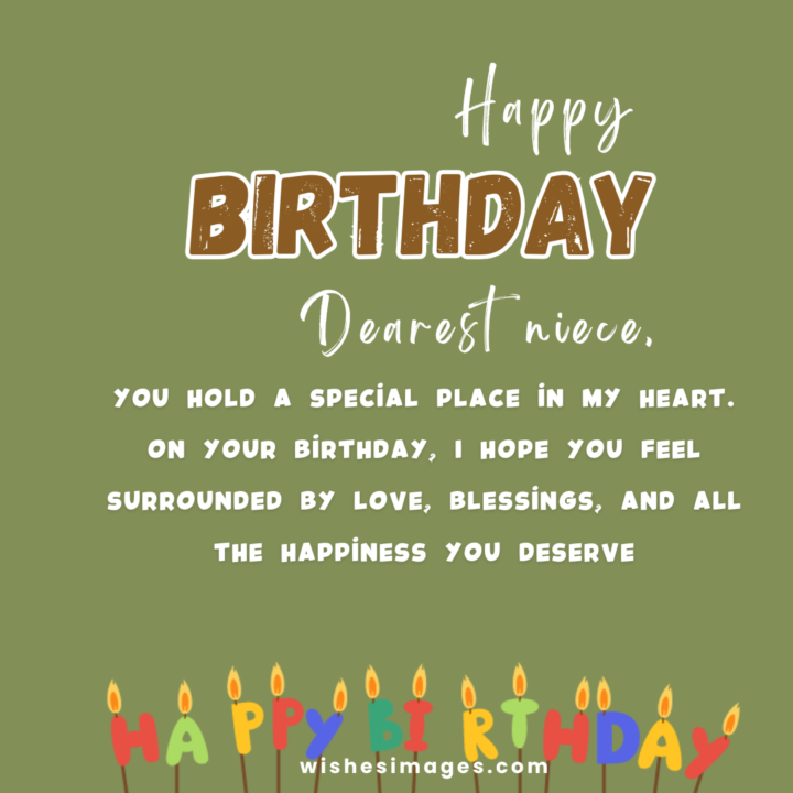Birthday Wishes for Niece from Aunt