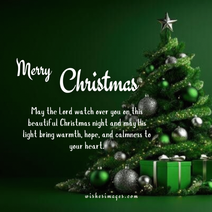Blessed Christmas Good Night Wishes with Prayers