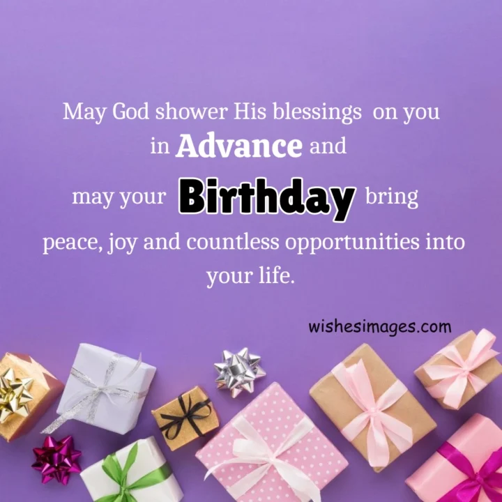 Advance Happy Birthday Messages for Son