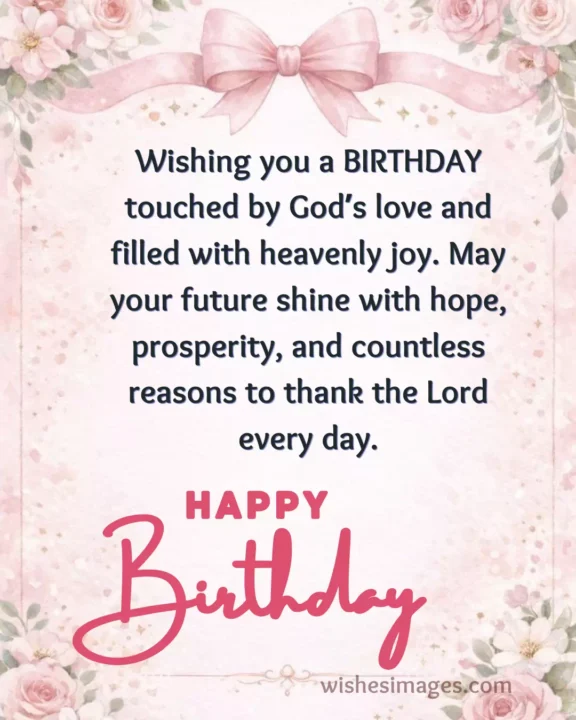 Best Christian Birthday Wishes for Loved Ones