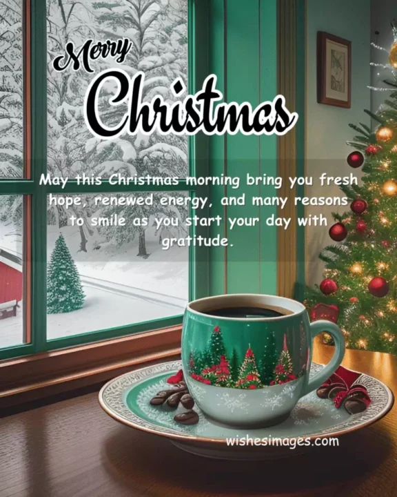 happy Christmas morning greeting images