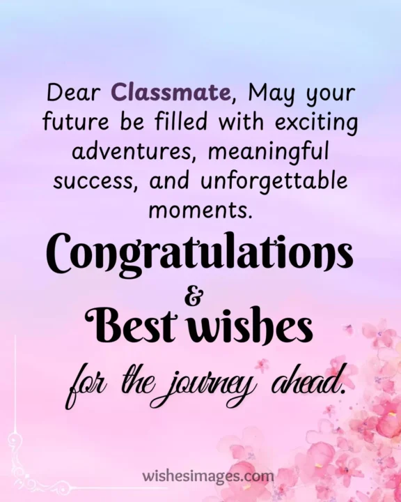 Graduation Card Messages for Classmates