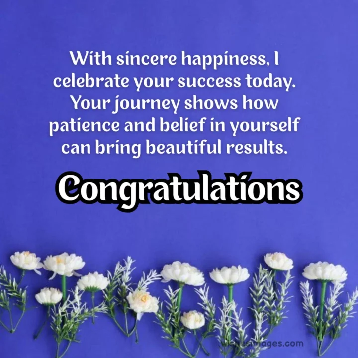 best congratulations wishes images for success