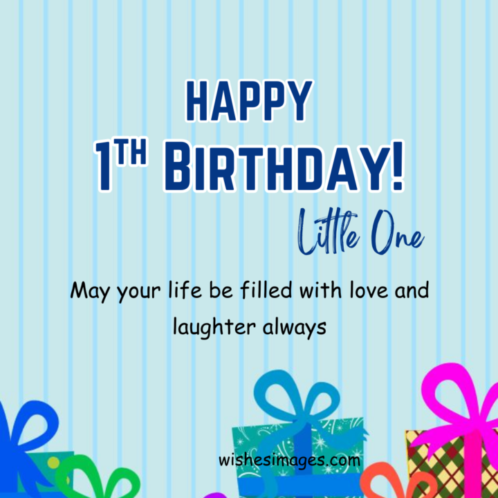 cute1st Birthday Wishes
