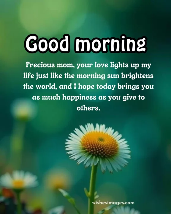 Cute Good Morning Messages for Mom