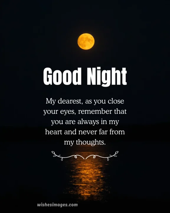Emotional Good Night Messages