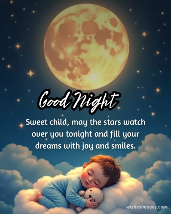 Best Good Night Wishes for Children