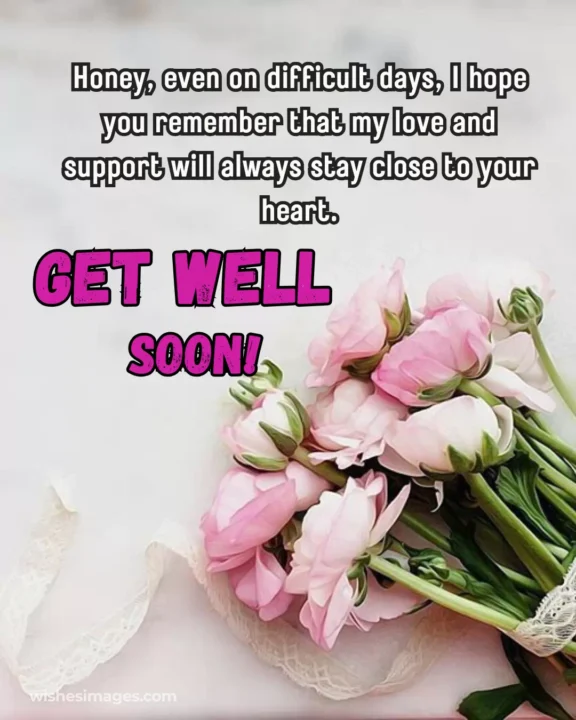 Romantic Get Well Soon Messages for Boyfriend
