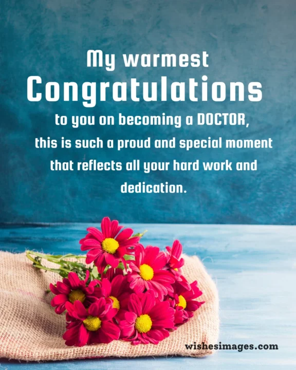 Graduation Wishes for Medical Students 