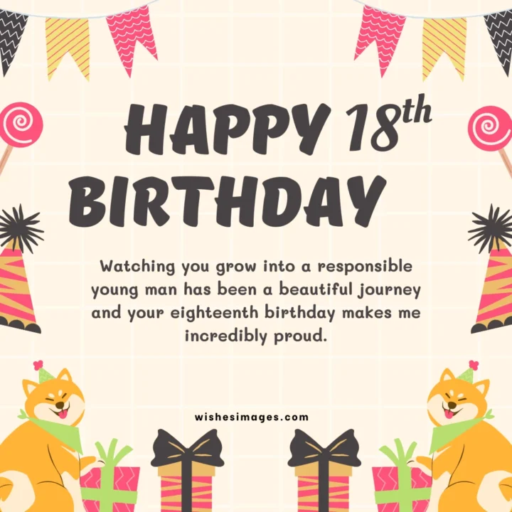 18th Birthday Wishes for Best Friend