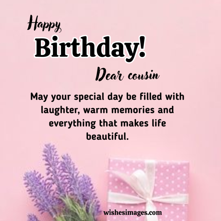 happy Birthday Wishes for Cousin