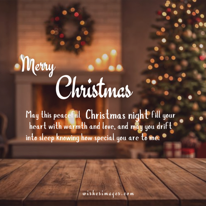 Emotional Merry Christmas Good Night Messages for Loved Ones