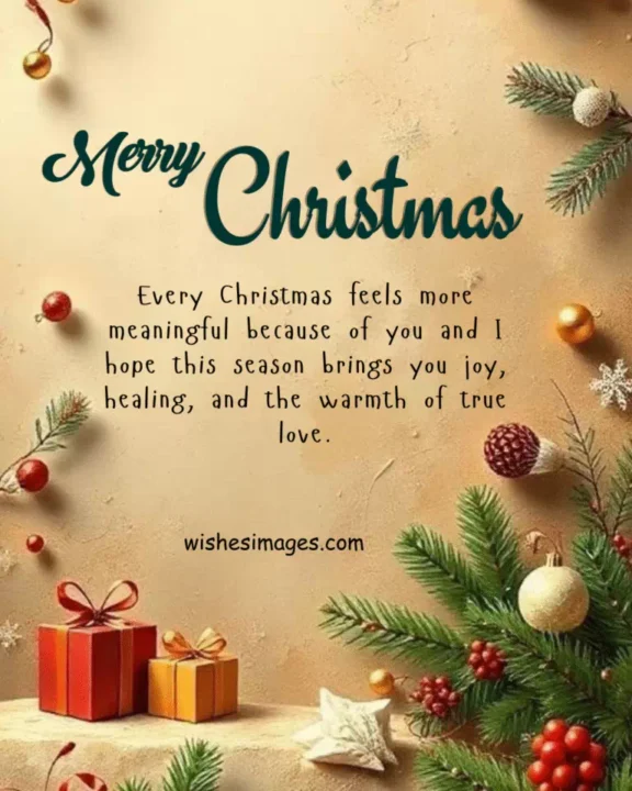 Emotional Christmas Wishes images for girlfriend
