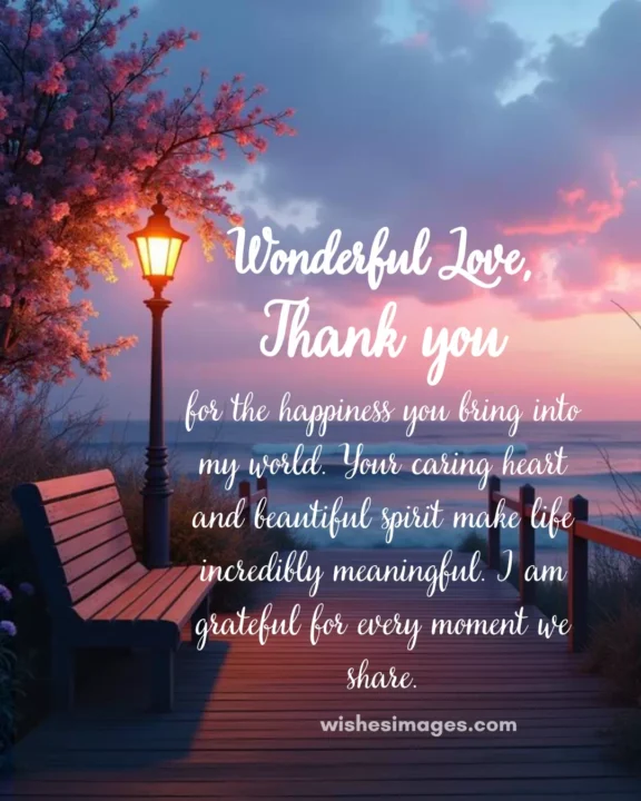 Heartfelt Thank You Quotes for Life Partner