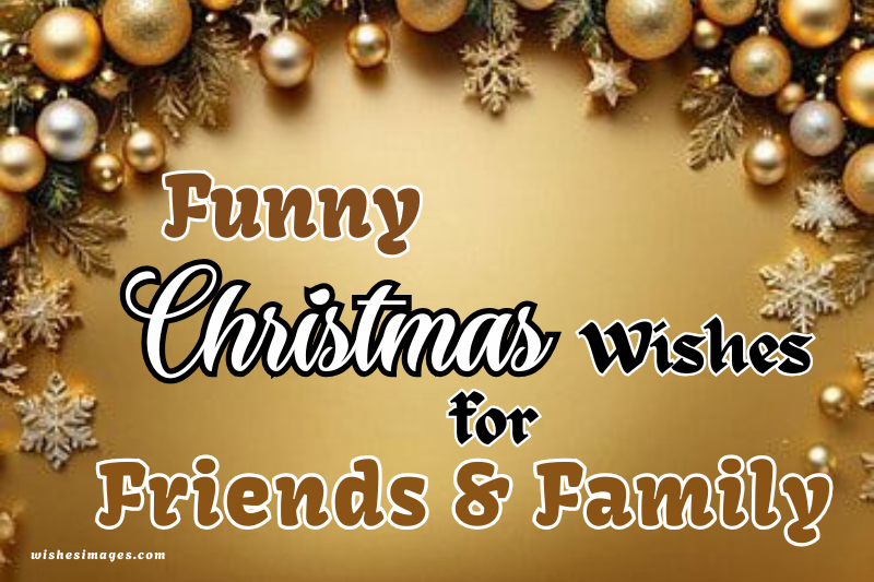 Funny Christmas Wishes for Friends and Family
