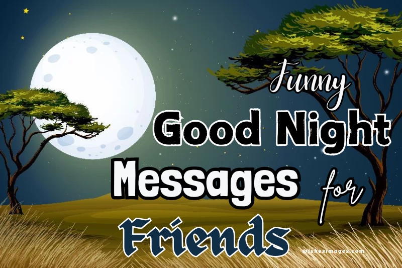 200+ Funny Good Night Messages for Friends to Make Them Laugh Out Loud