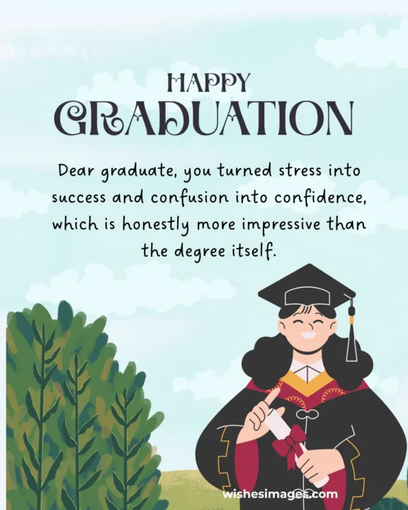 funny graduation messages for classmates