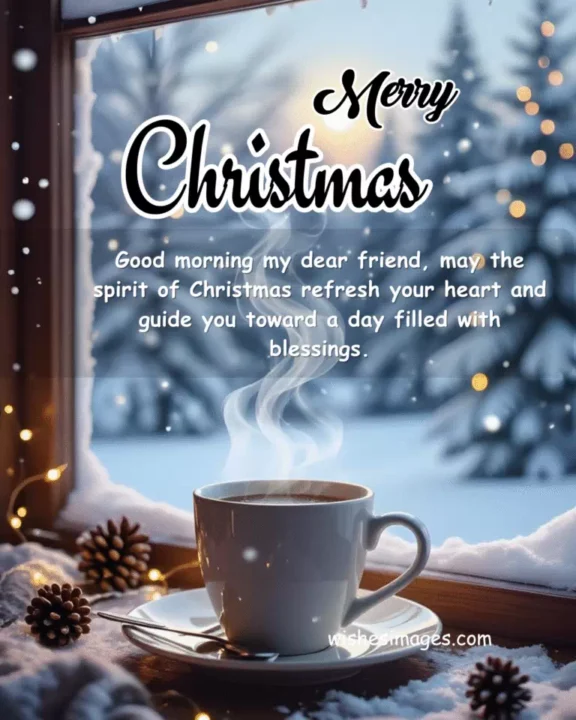 good morning Merry Christmas quotes with images