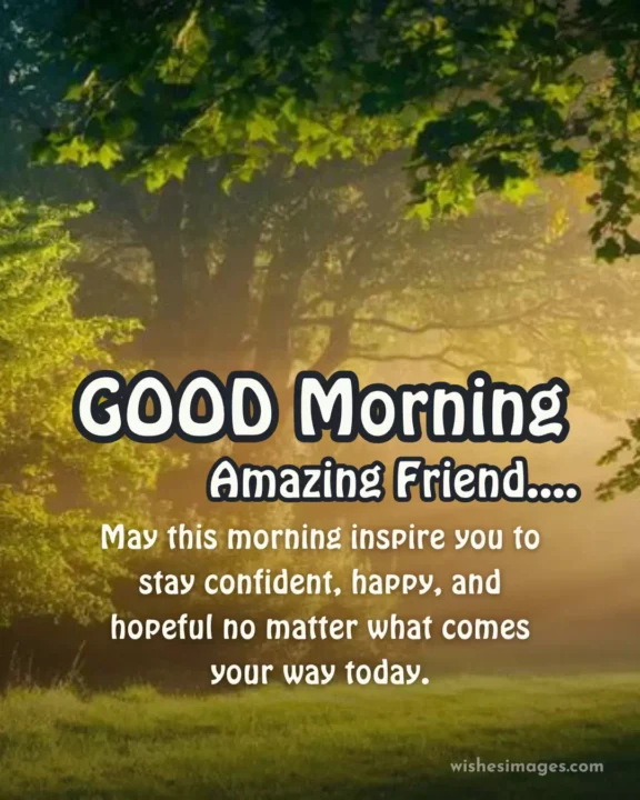 Cute Good Morning Wishes for Best Friend
