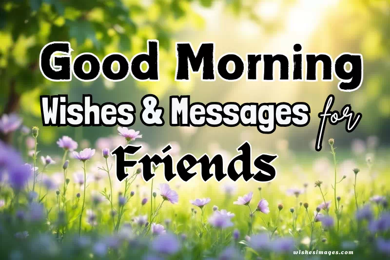 250+ Best Good Morning Wishes for Friends to Brighten Their Day