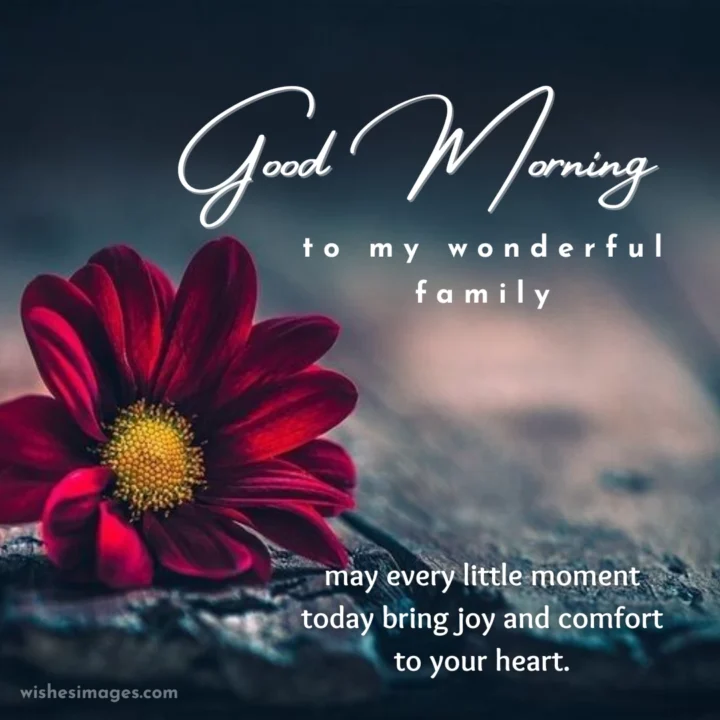 Good Morning Wishes for Family images