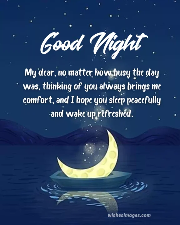 Long Good Night Paragraphs for Him