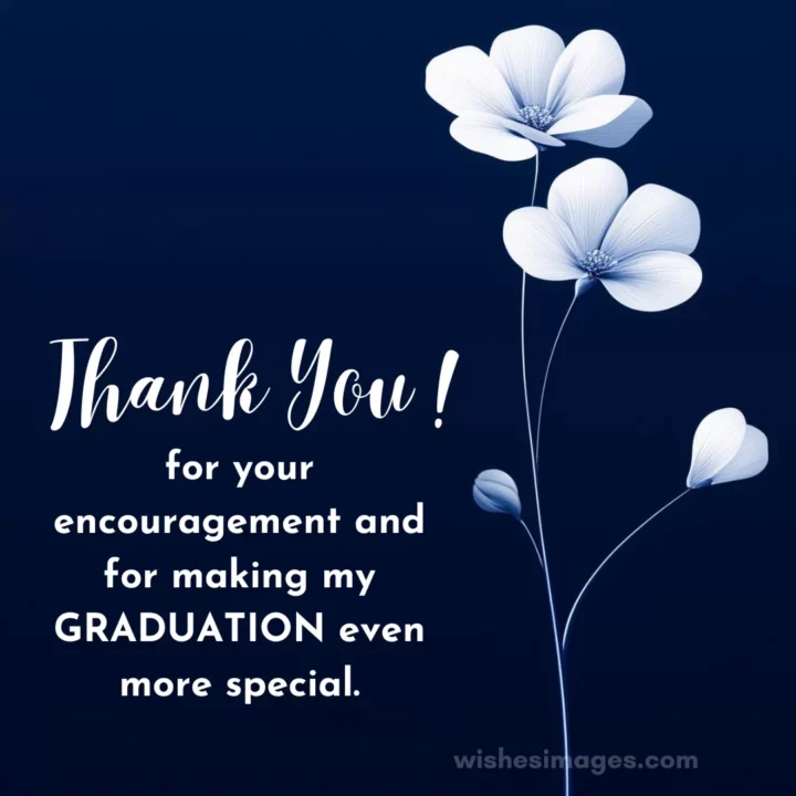 Graduation Thank You Messages for Parents