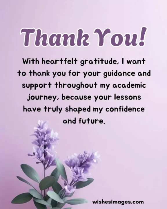 Graduation Thank You Quotes for Professors and Mentors
