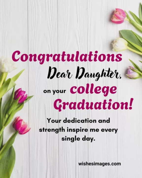 heartfelt congratulations for daughter graduation