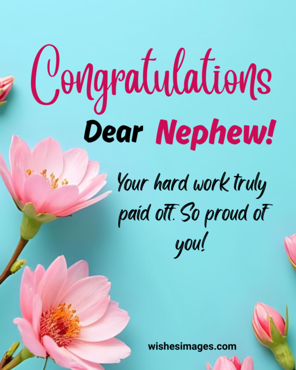 Graduation Wishes for Nephew